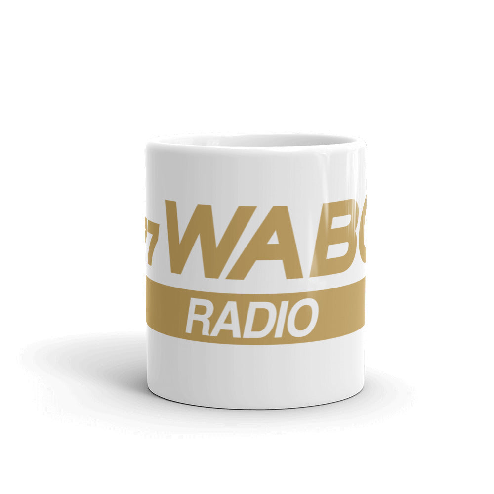 77WABC White Glossy Mug