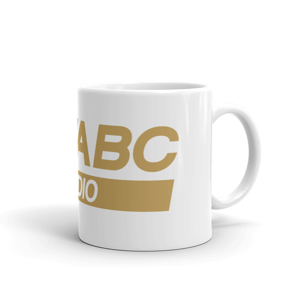 77WABC White Glossy Mug