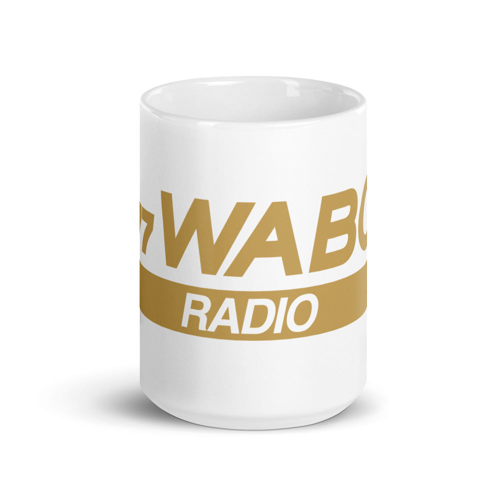 77WABC White Glossy Mug