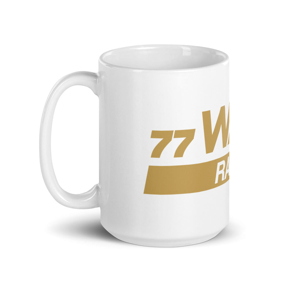 77WABC White Glossy Mug