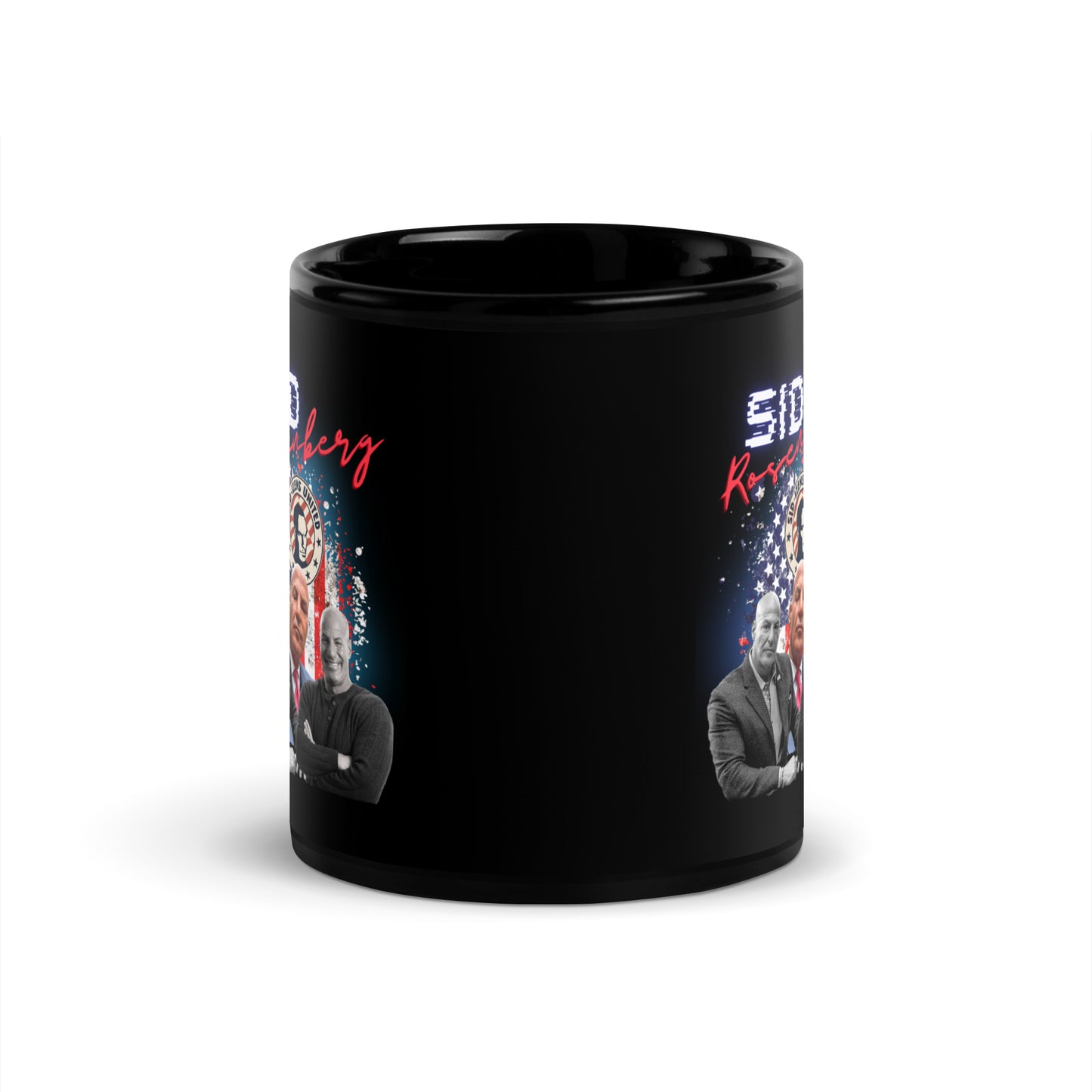 Sid Rosenberg Black Glossy Mug