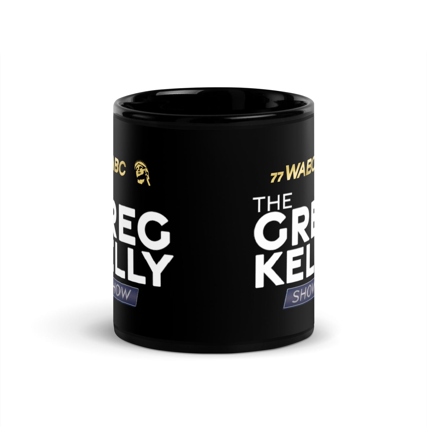 Greg Kelly Black Glossy Mug