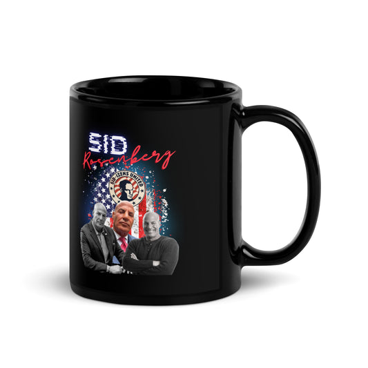 Sid Rosenberg Black Glossy Mug