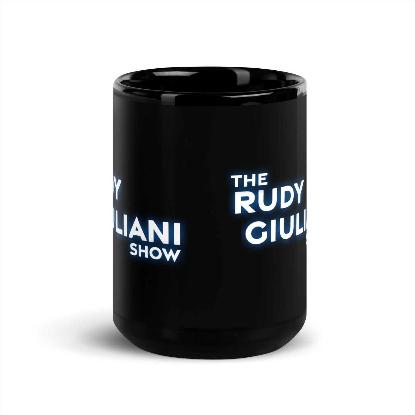 Rudy G Show Black Glossy Mug