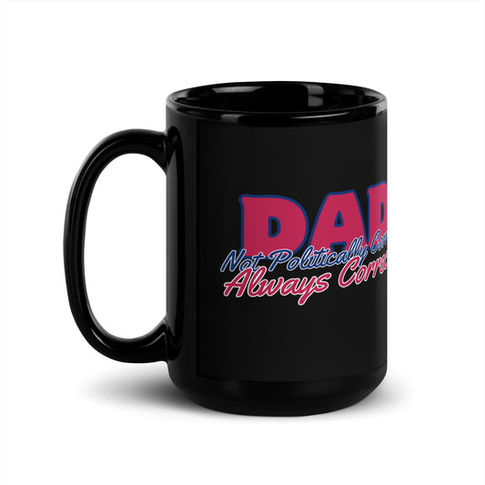 Always Correct!  Black Glossy Mug