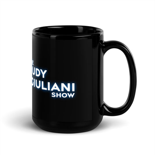 Rudy G Show Black Glossy Mug