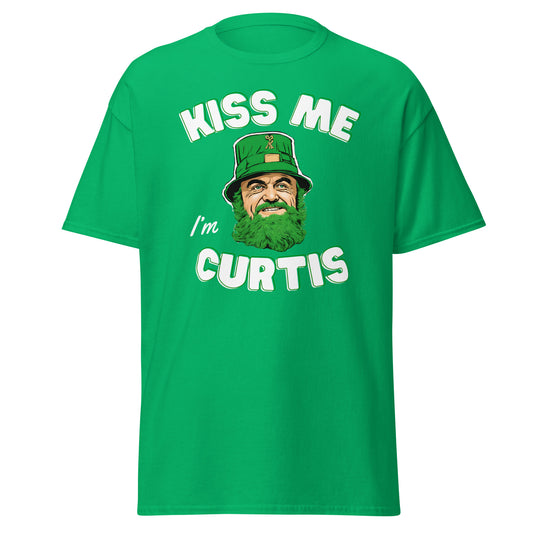 Kiss Me I'm Curtis Men's classic tee