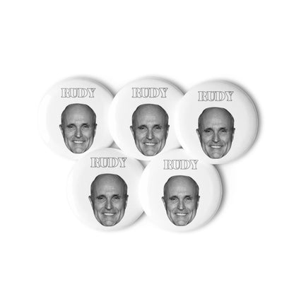 Rudy Set of pin buttons
