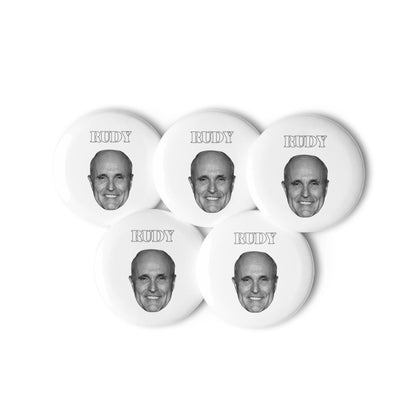 Rudy Set of pin buttons