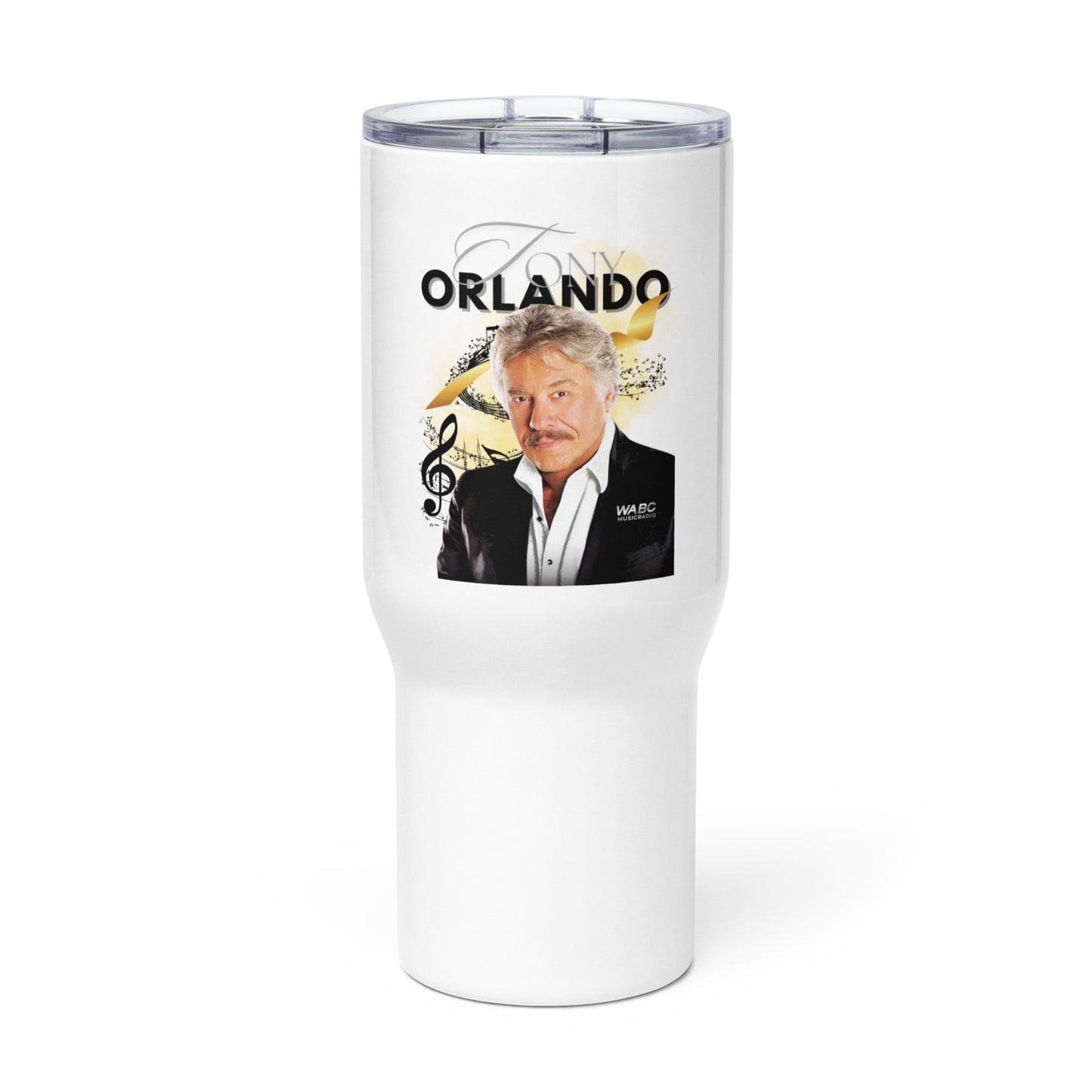Tony Orlando Travel mug with a handle