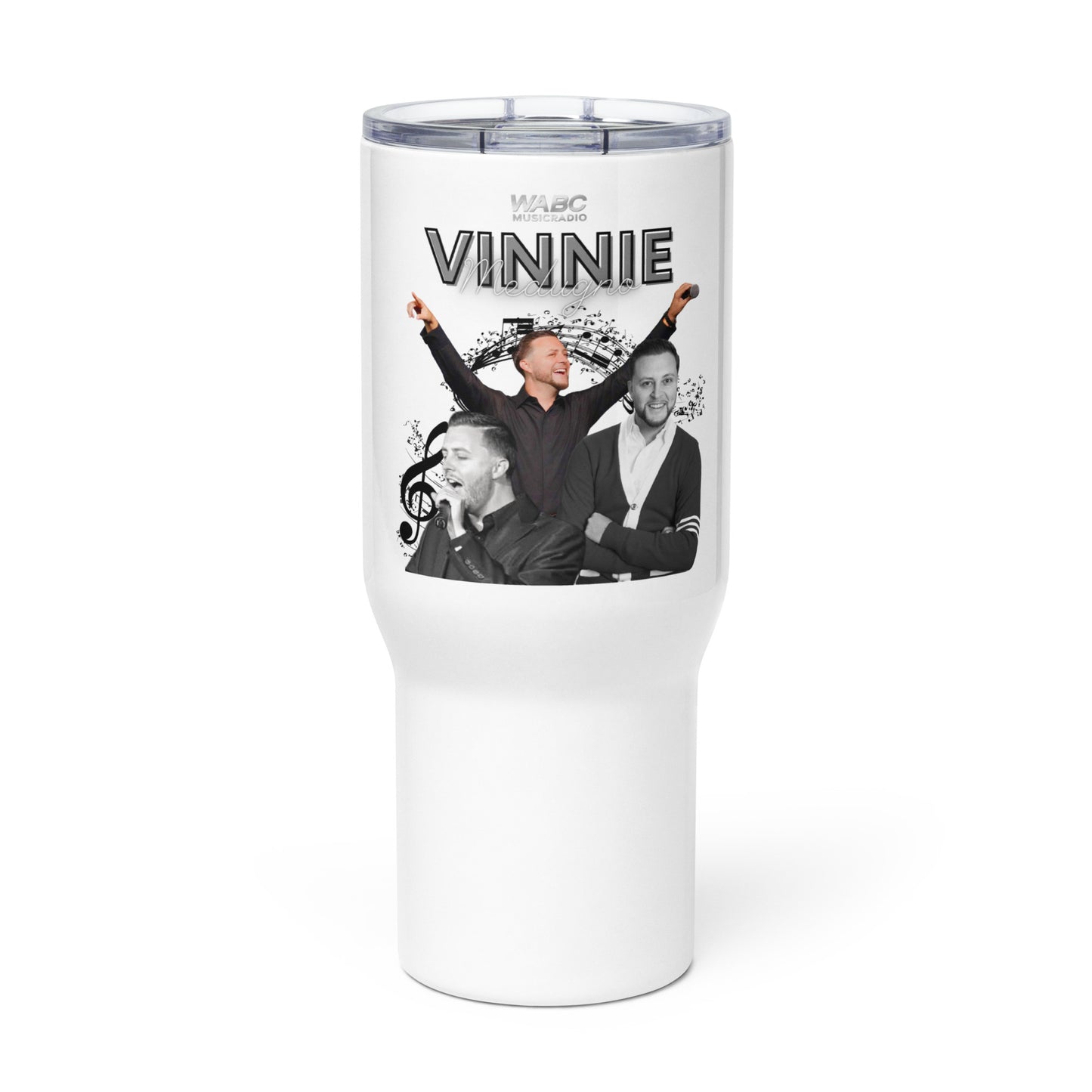 Vinnie Medugno Travel mug with a handle