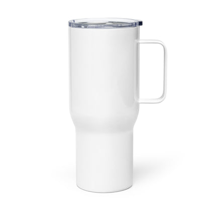 JC Travel mug with a handle