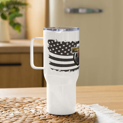 Sid American Travel mug with a handle