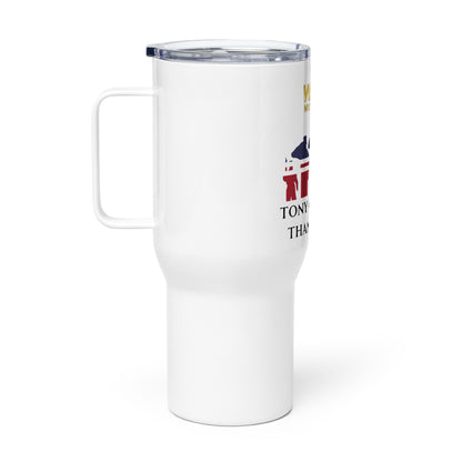 Tony Troops Travel mug with a handle