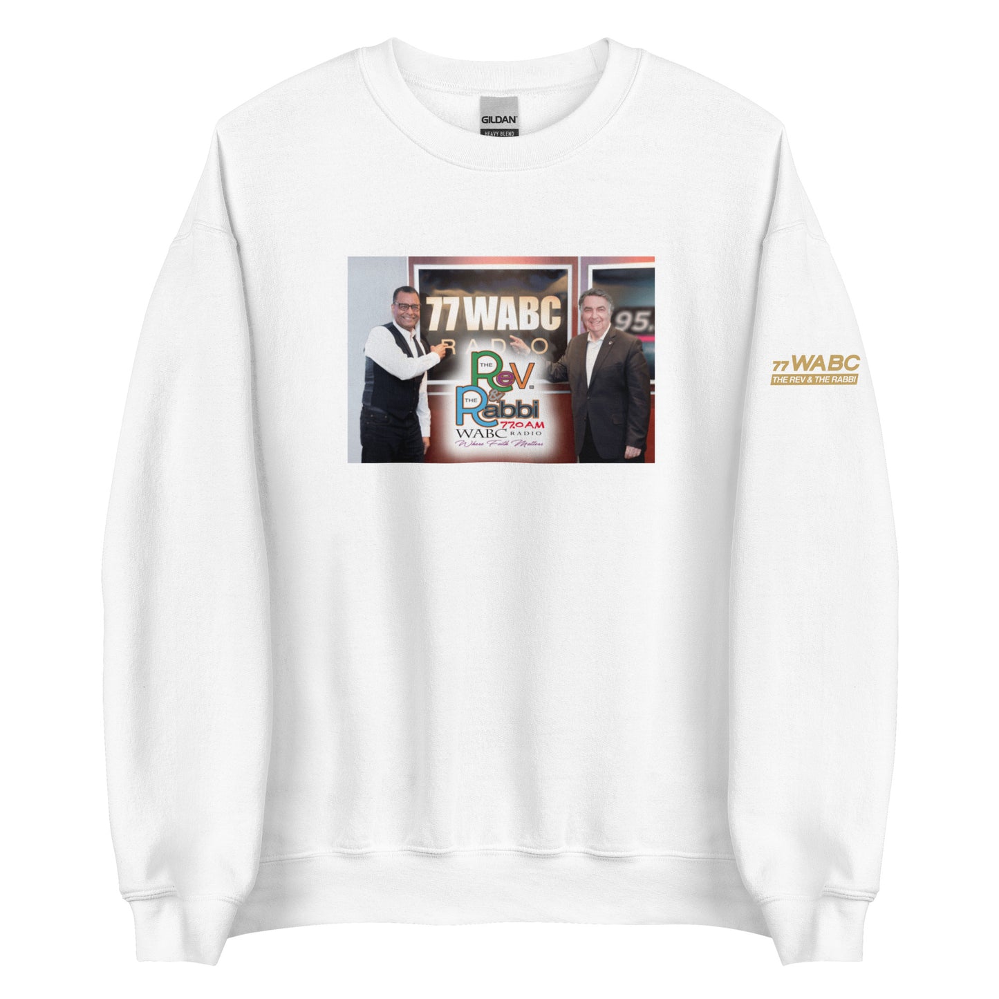 The Rev & The Rabbi on 77WABC Sweatshirt