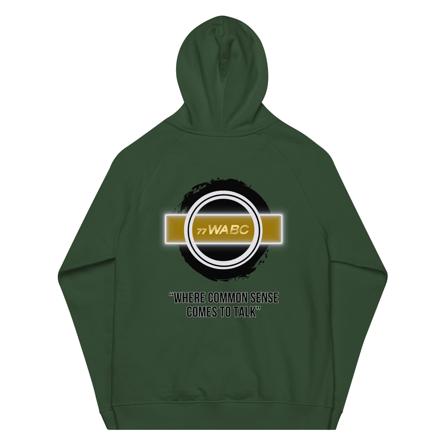 Morano Unisex eco raglan hoodie