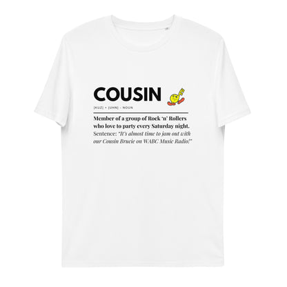Cousin Definition Unisex organic cotton t-shirt