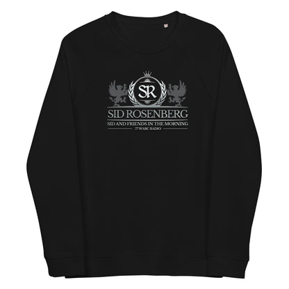 Sid Crest Unisex organic raglan sweatshirt