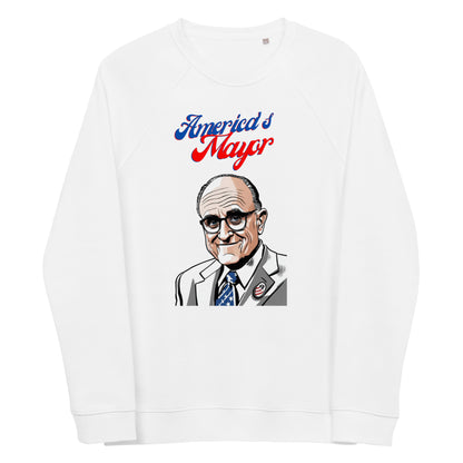 America's Mayor Unisex organic raglan sweatshirt