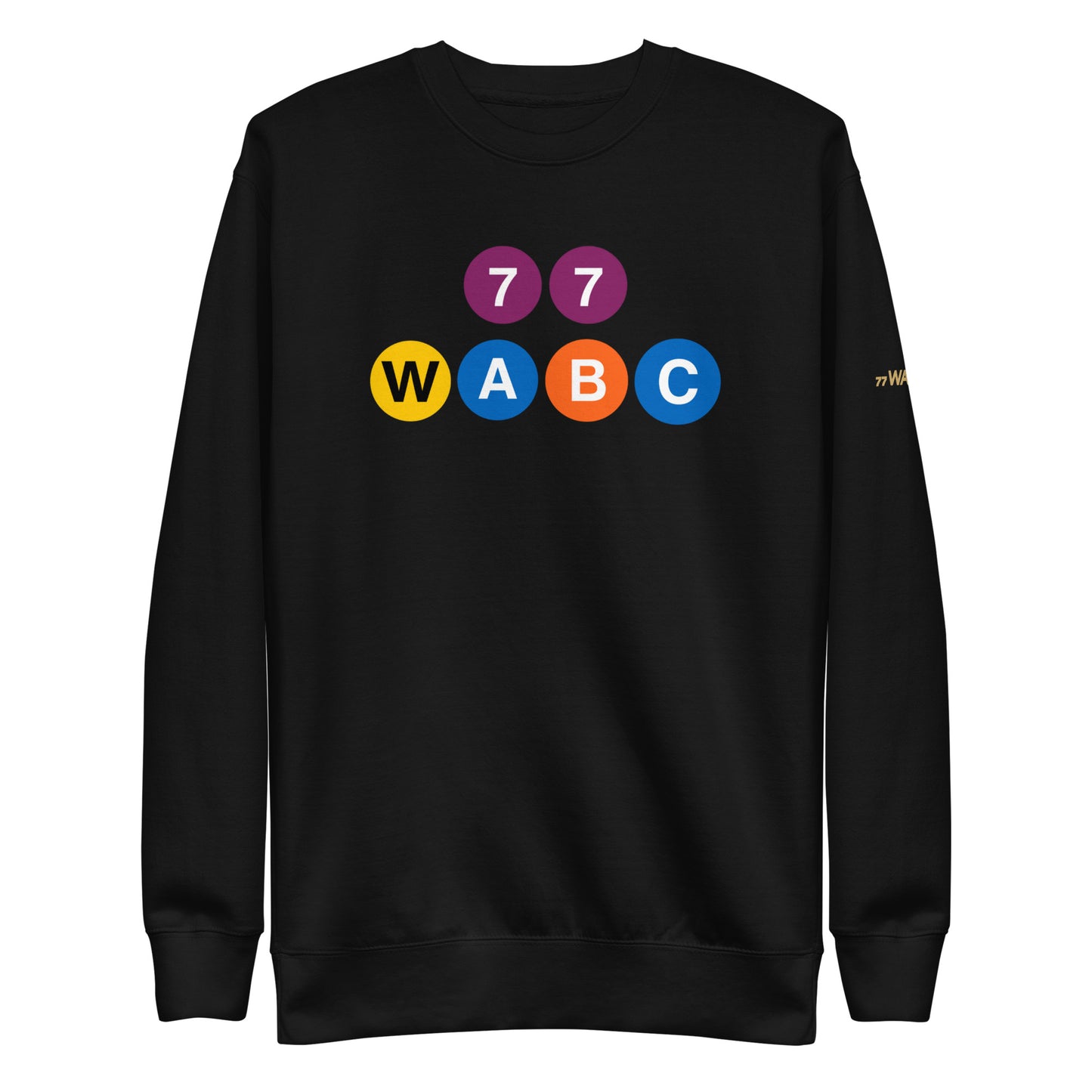 Subway Letters Unisex Premium Sweatshirt