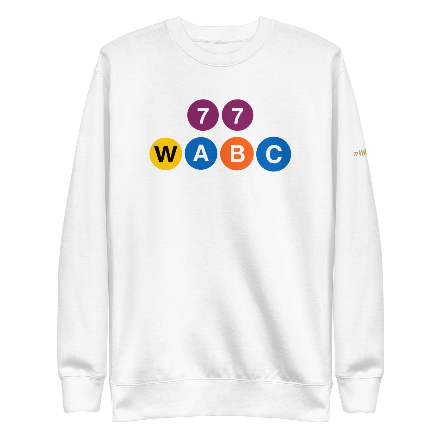 Subway Letters Unisex Premium Sweatshirt