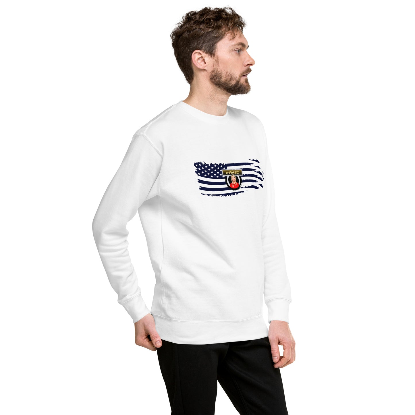 Rita Cosby American Flag Unisex Premium Sweatshirt