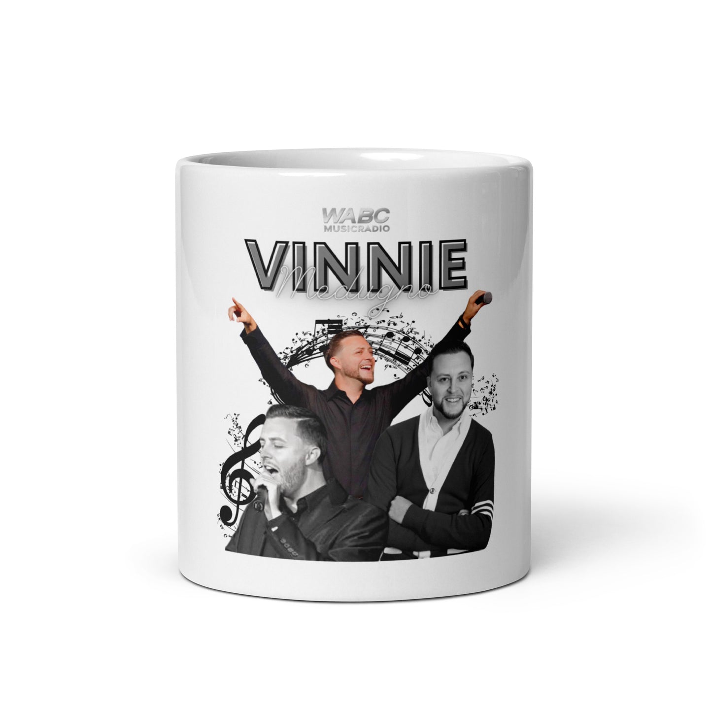Vinnie Medugno White glossy mug