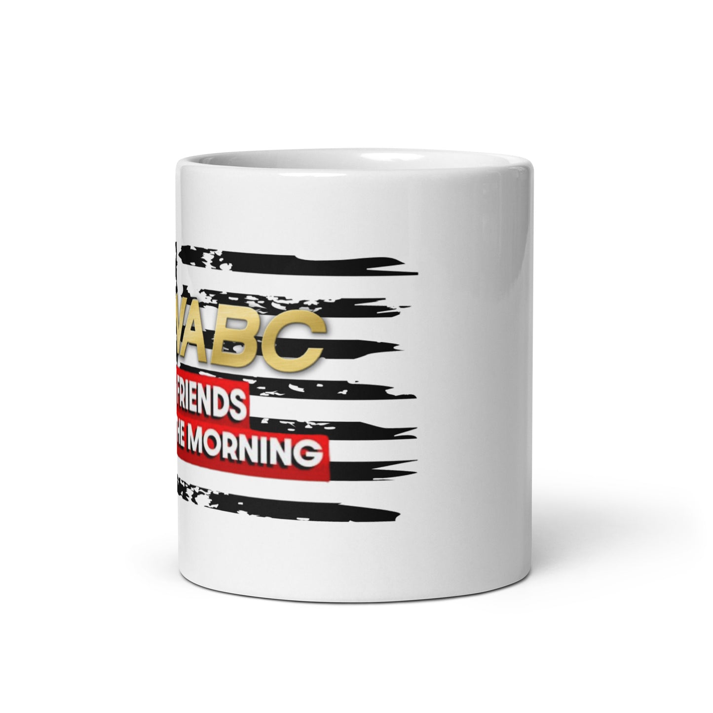 S&FM White glossy mug