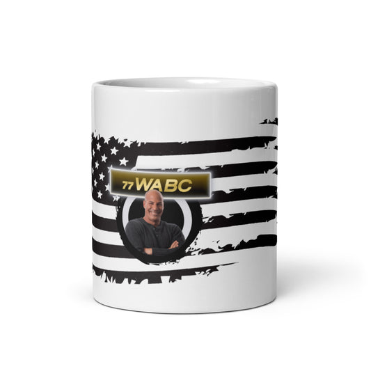 Sid American Flag glossy mug