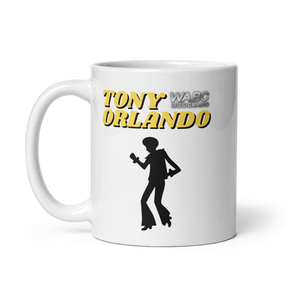 Tony Boogie White glossy mug