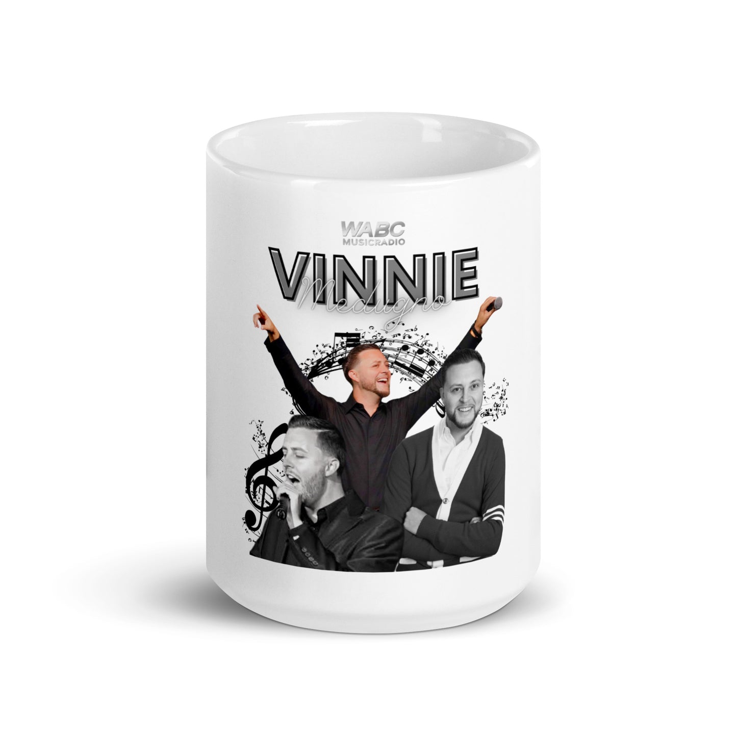 Vinnie Medugno White glossy mug