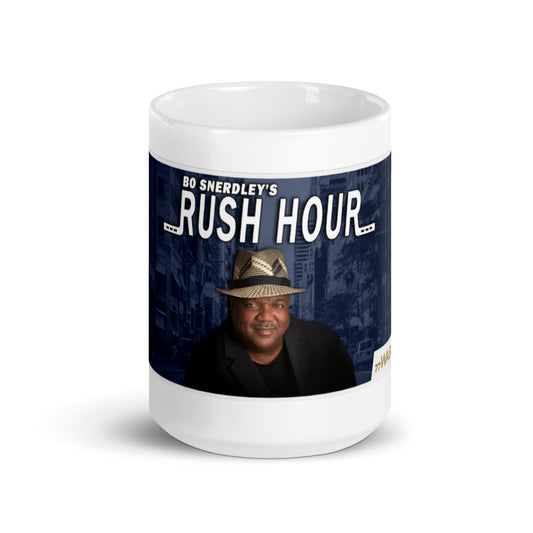 Bo Snerdley's Rush Hour glossy mug