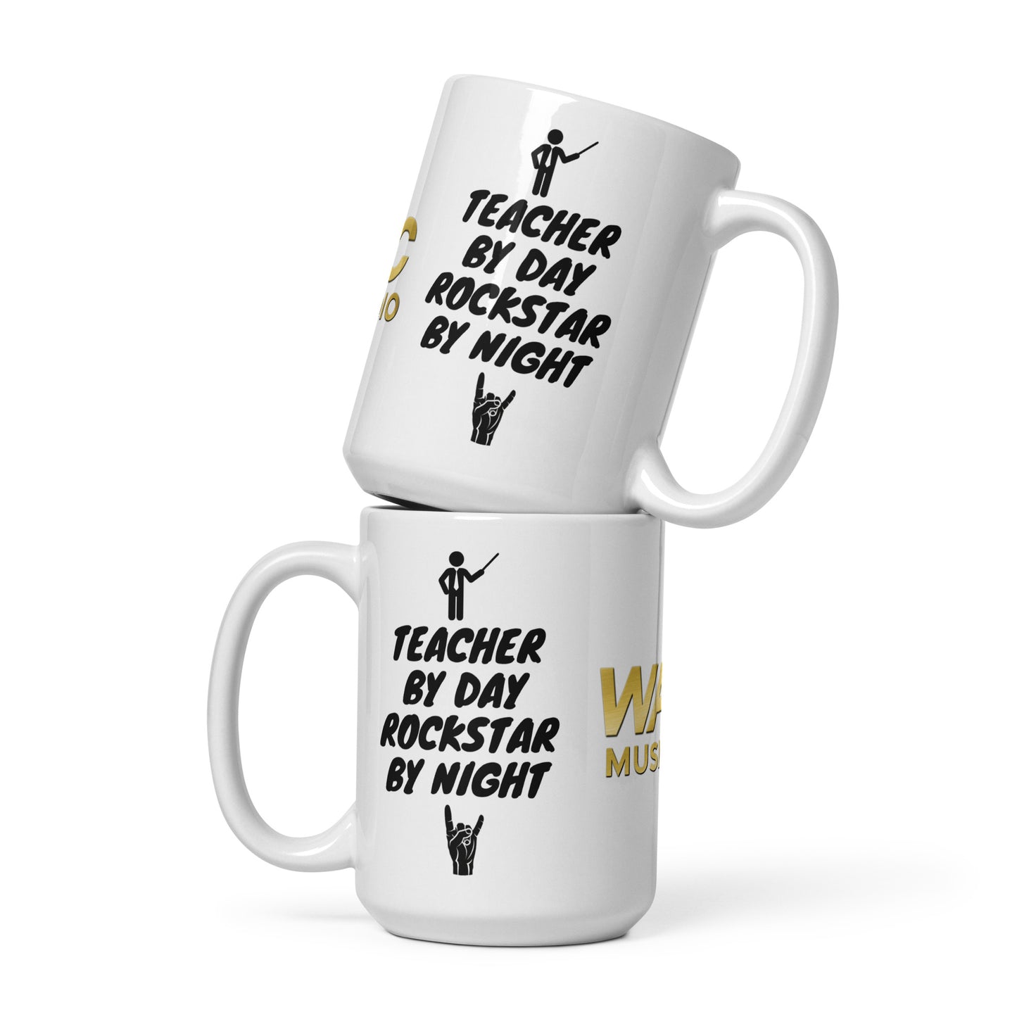 Vinnie Rockstar glossy mug