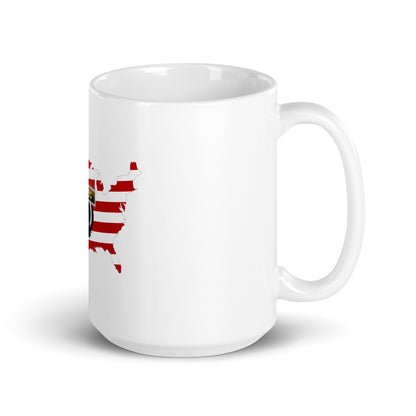 Sid American White glossy mug