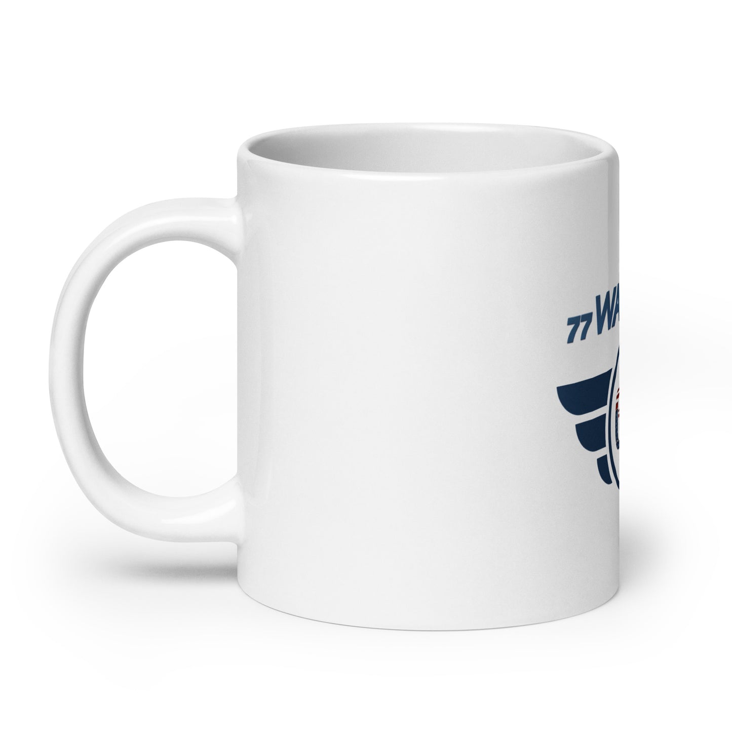 GK White glossy mug