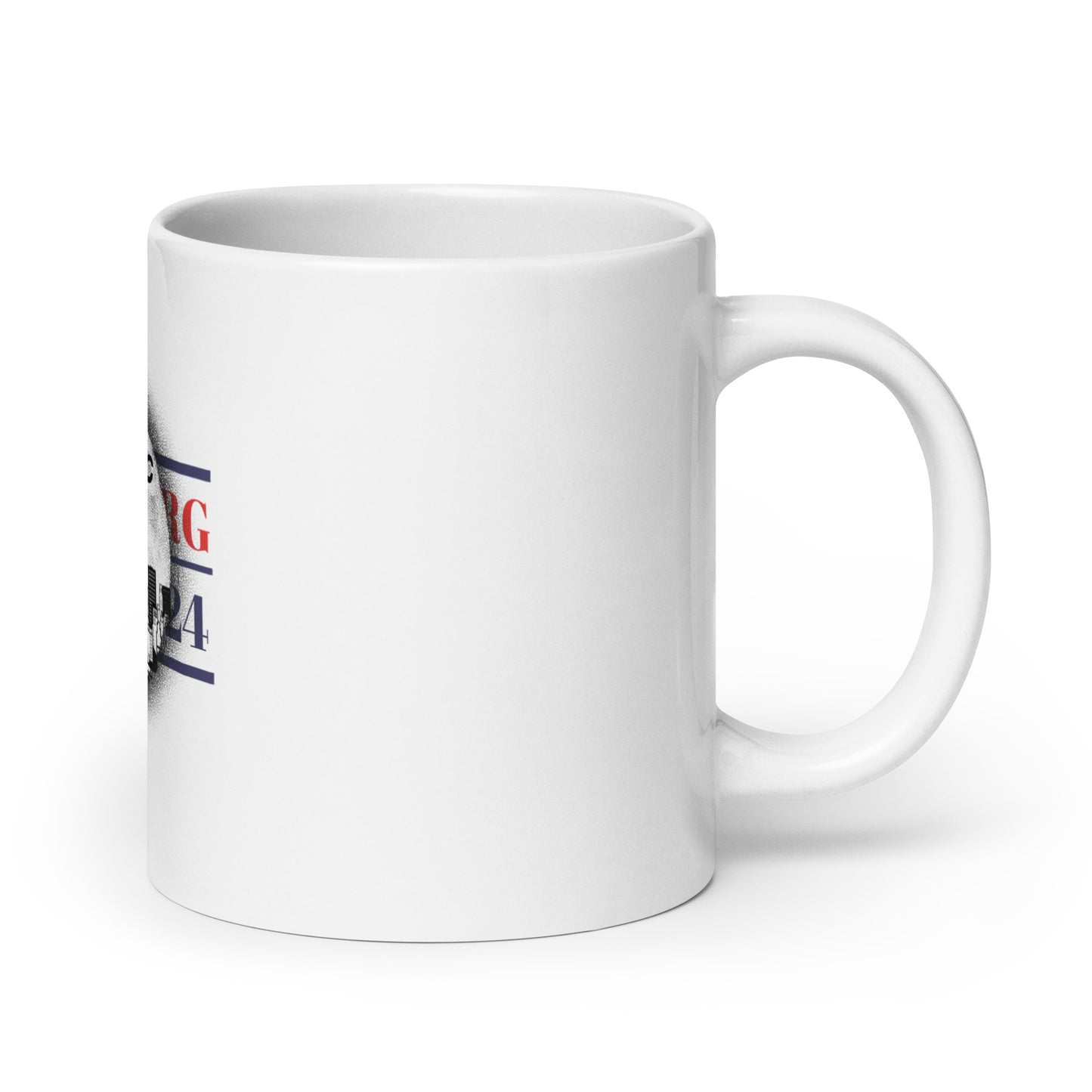 Rosenberg - Friends '24 White glossy mug