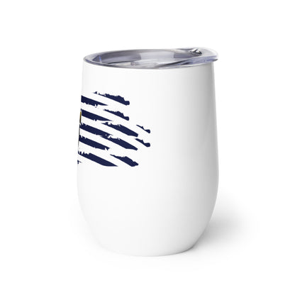 Rita American Flag Wine tumbler