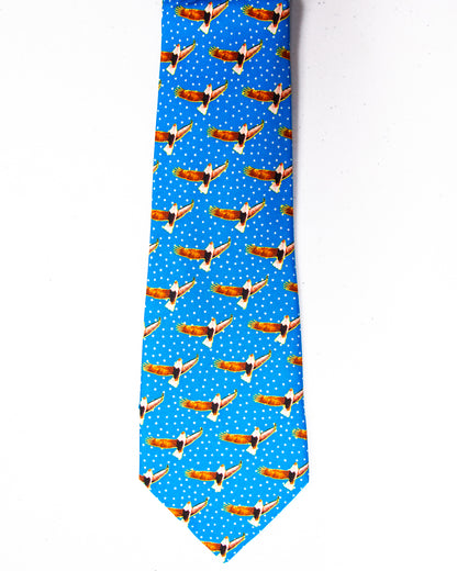 Silk American Eagle Tie Designed by John Catsimatidis