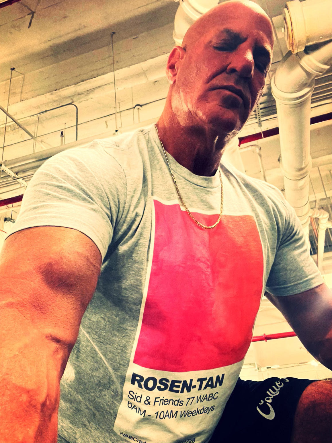Sid Rosenberg Rosen-Tan Color Workout T-Shirt