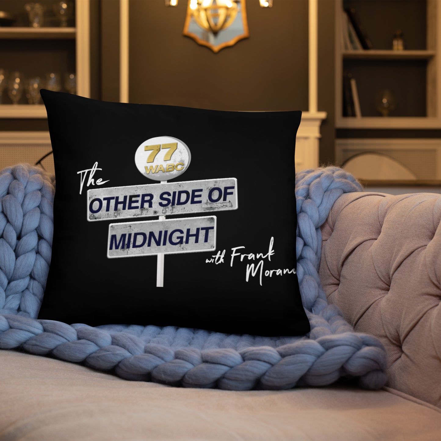 Frank Morano's The Other Side of Midnight Pillow (Multiple Sizes)