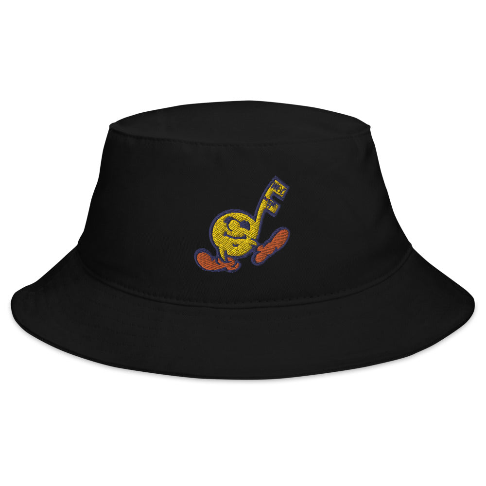 Vintage Embroidered WABC Music Radio 77 Unisex Bucket Hat