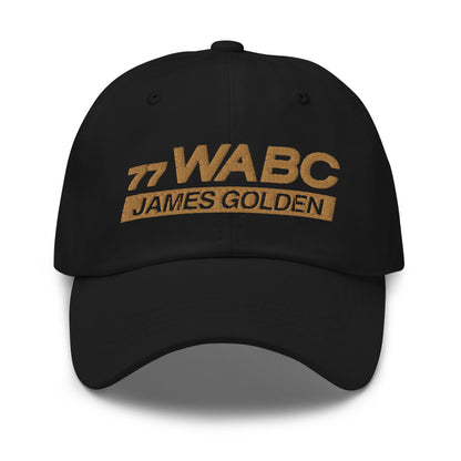 James Golden Embroidered Unisex Adjustable Hat