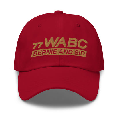 Bernie & Sid Embroidered Unisex Adjustable Hat