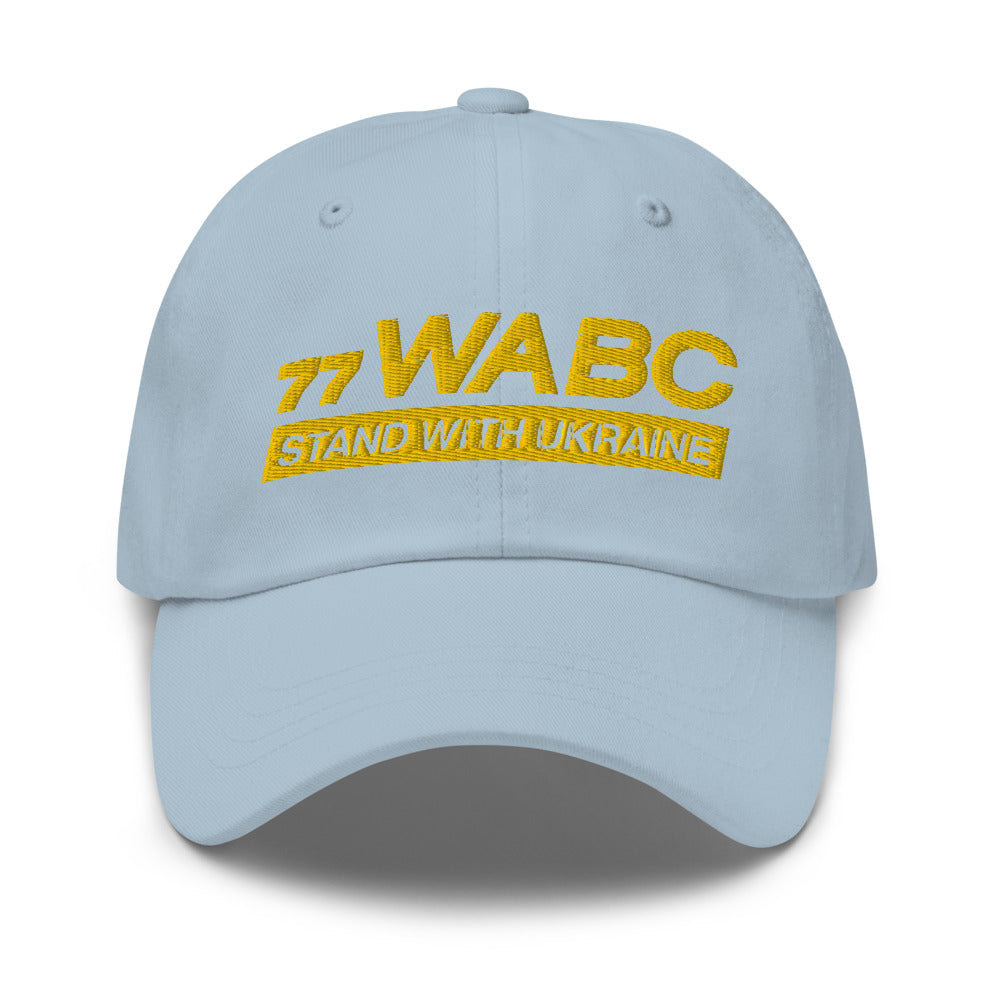 LIMITED EDITION: 77WABC Stand With Ukraine Embroidered Adjustable Hat