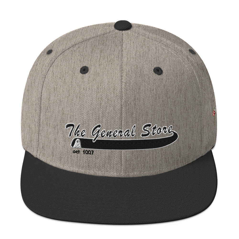 The General Store Embroidered Snapback Hat