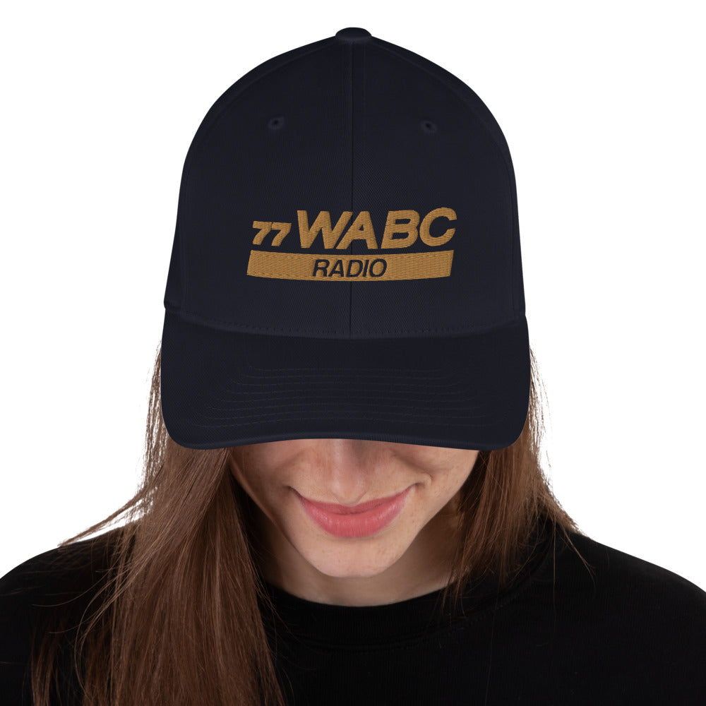 77WABC Embroidered Unisex Flexfit Hat
