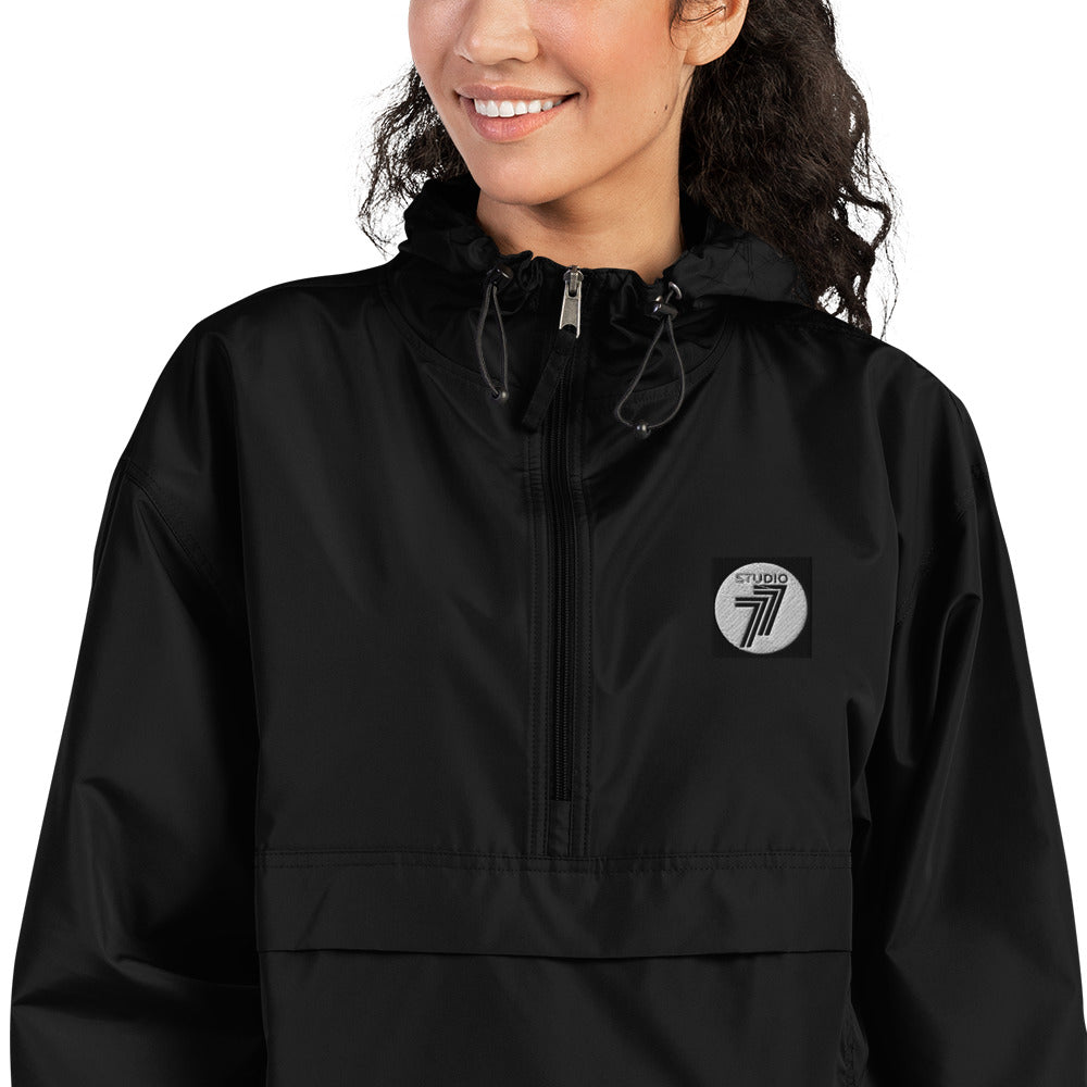 Studio77 Embroidered Unisex Champion Packable Jacket
