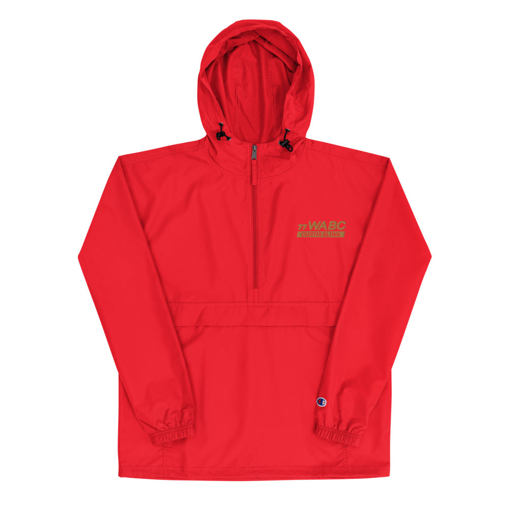 Curtis Sliwa Embroidered Champion Packable Jacket
