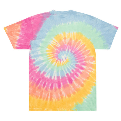 Cousin Brucie Embroidered Unisex Over-sized Tie-dye T-shirt