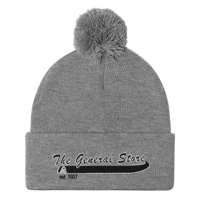 The General Store Embroidered Pom-Pom Beanie